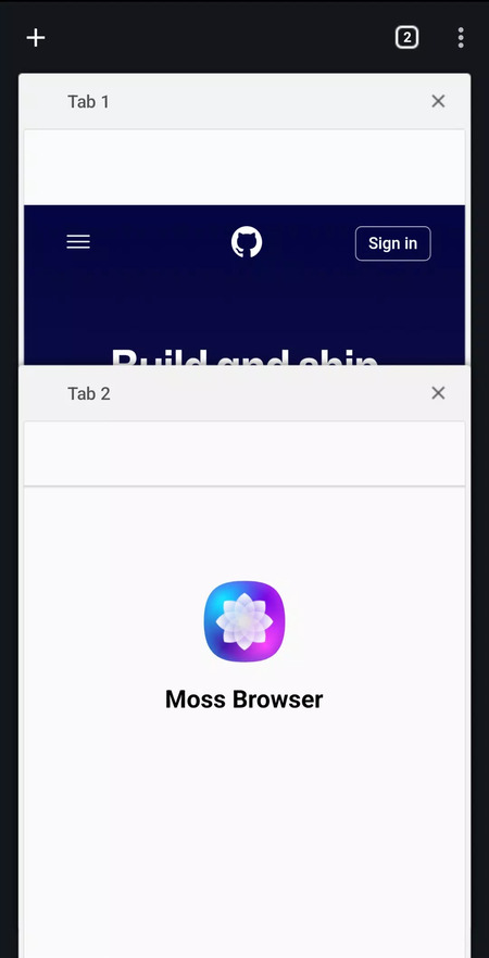 Moss Browser 1